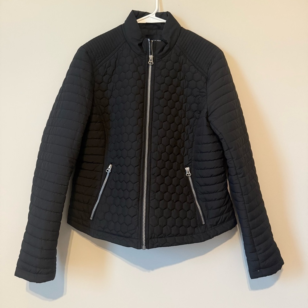 Marc New York Andrew Marc Black Quilted Lightweight Puffer Women’s Jacket